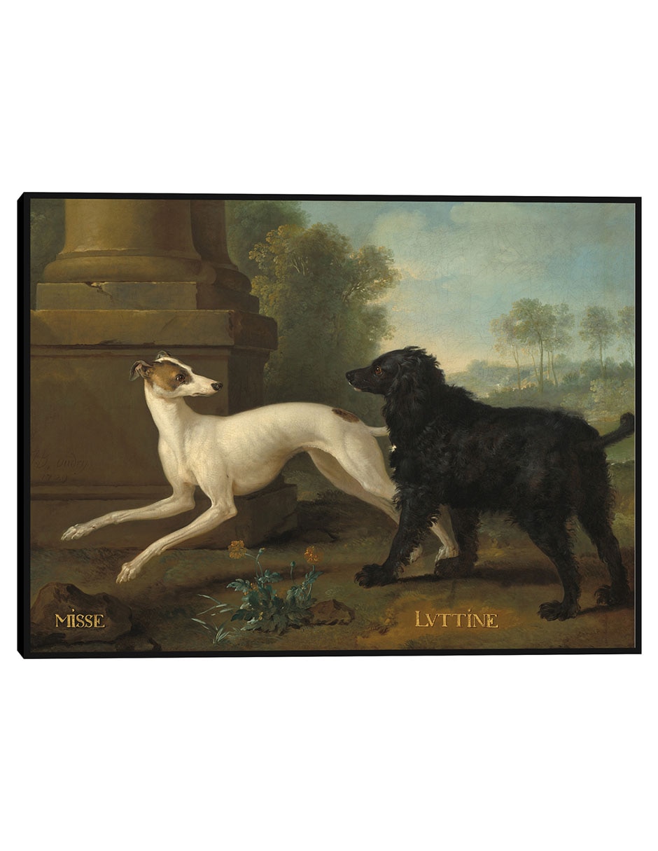 Cuadro decorativo Misse Y Luttine, 1729 técnica mixta Retratos Cuadro decorativo Misse Y Luttine, 1729 técnica mixta Retratos