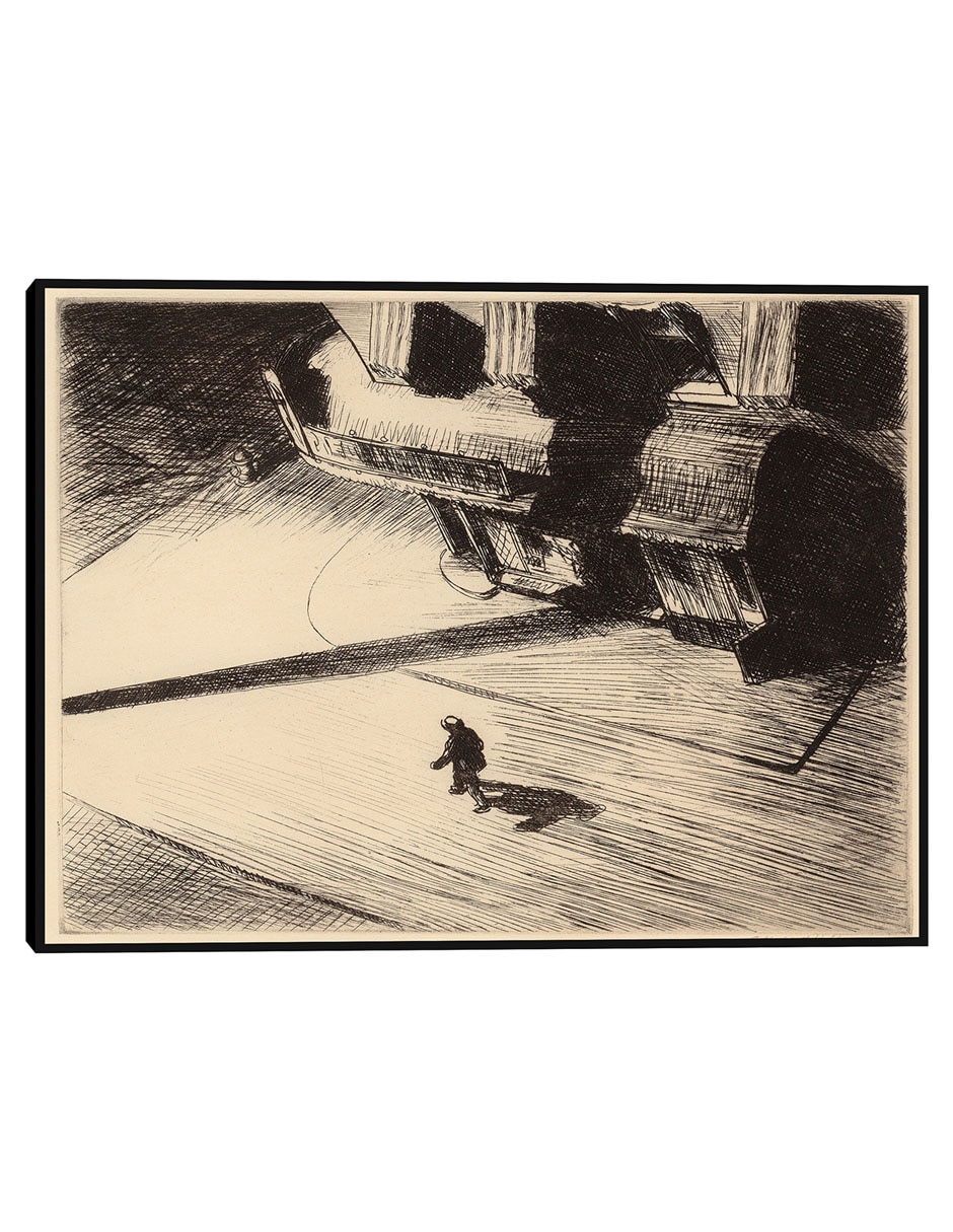 Cuadro decorativo Sombras nocturnas (1921) técnica mixta Inspiración Cuadro decorativo Sombras nocturnas (1921) técnica mixta Inspiración