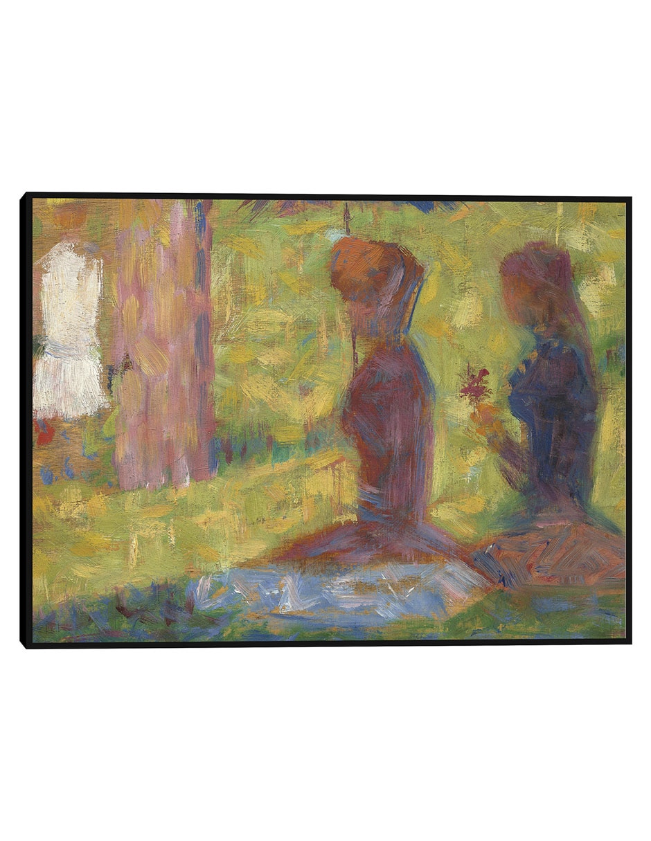 Cuadro decorativo Estudio de figuras de La Grande Jatte (1884-1885) técnica mixta Retratos Cuadro decorativo Estudio de figuras de La Grande Jatte (1884-1885) técnica mixta Retratos