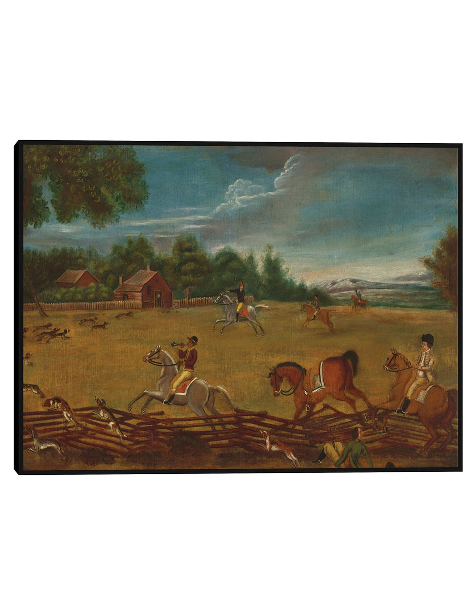 Cuadro decorativo El fin de la caza, c. 1800 técnica mixta Bosques Cuadro decorativo El fin de la caza, c. 1800 técnica mixta Bosques