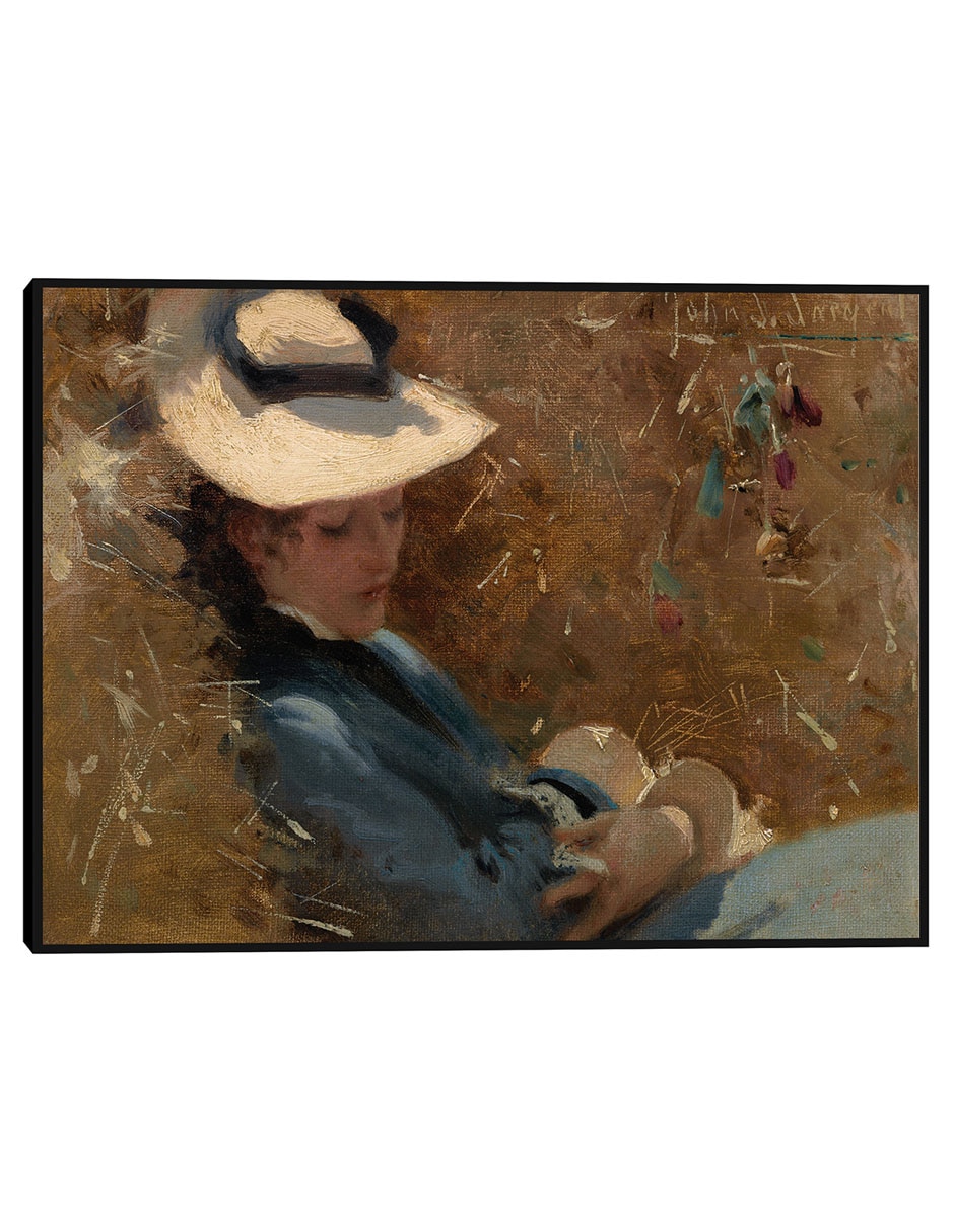 Cuadro decorativo DESCANSO (C. 1875) técnica mixta Retratos Cuadro decorativo DESCANSO (C. 1875) técnica mixta Retratos