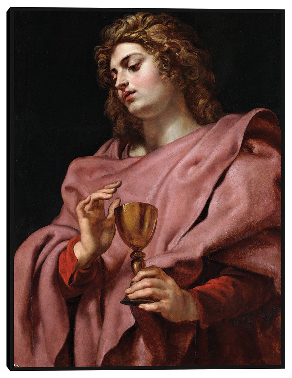 Cuadro decorativo San Juan Evangelista (1610-12) técnica mixta Figuras Celestiales