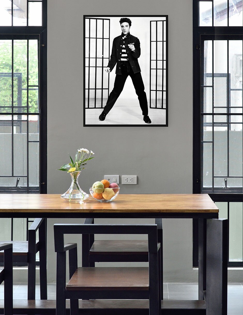 Cuadro decorativo Elvis Presley en Jailhouse Rock técnica mixta Música 4
