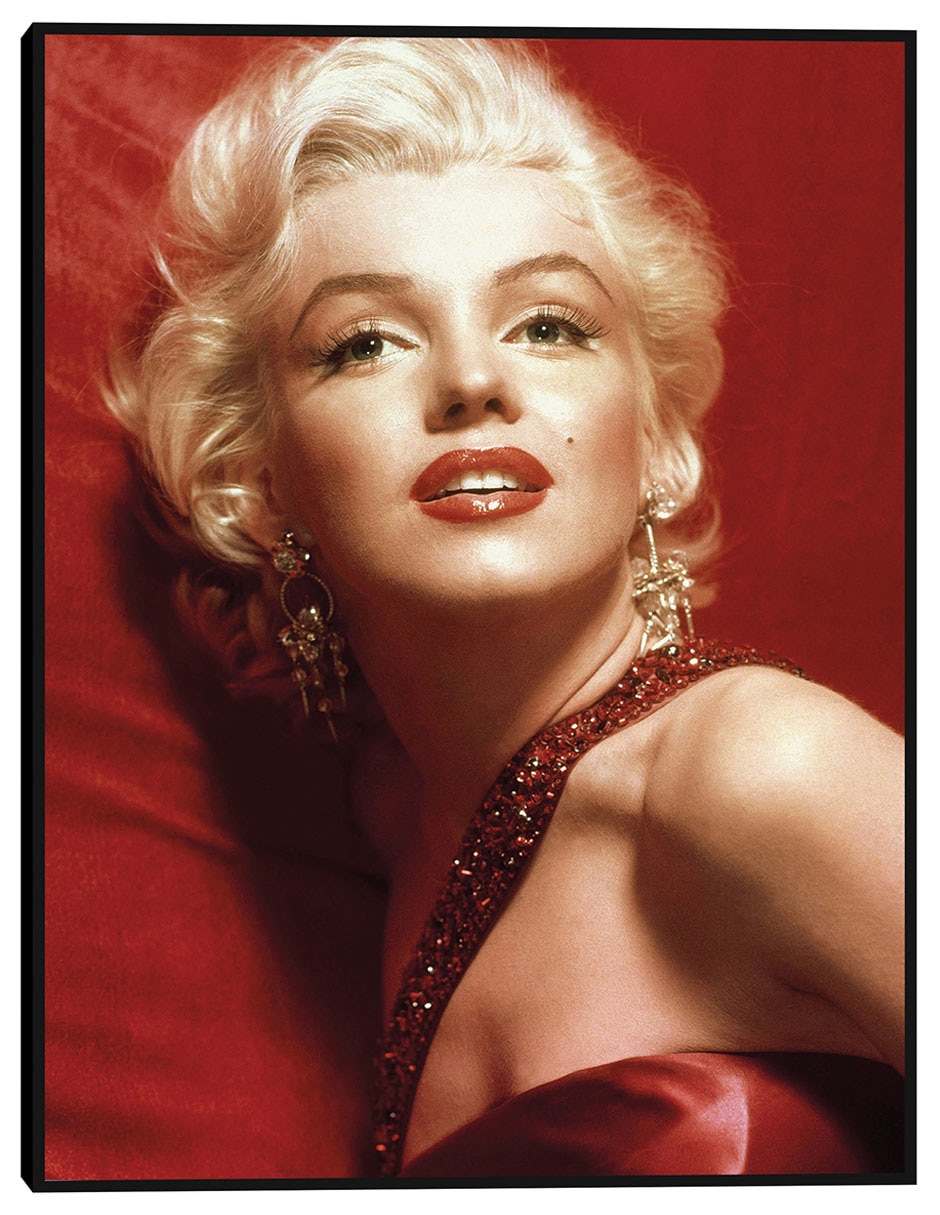 Cuadro decorativo Marilyn Monroe, Cómo casarse con un millonario técnica mixta Gente Cuadro decorativo Marilyn Monroe, Cómo casarse con un millonario técnica mixta Gente
