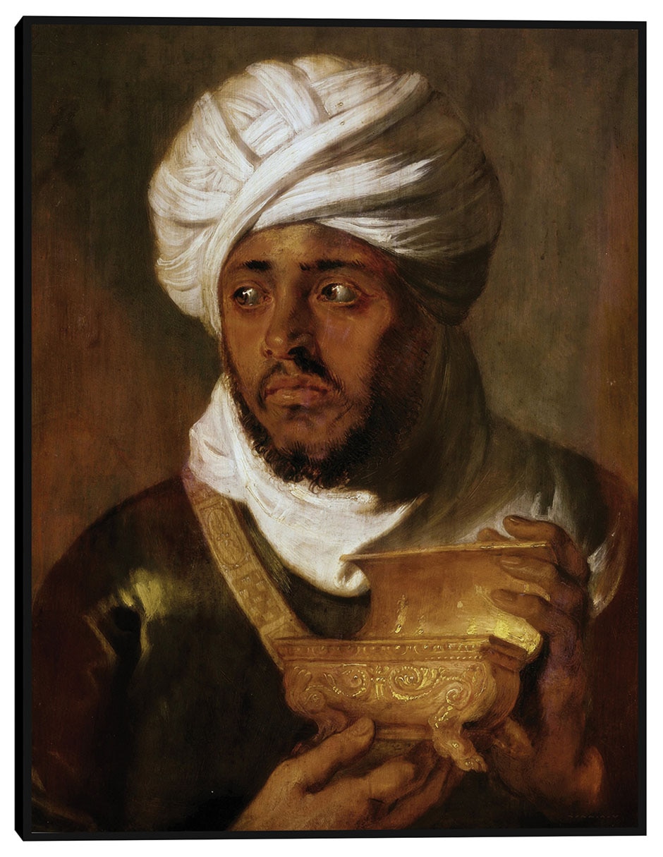 Cuadro decorativo El rey moro (hacia 1618) técnica mixta Retratos Cuadro decorativo El rey moro (hacia 1618) técnica mixta Retratos