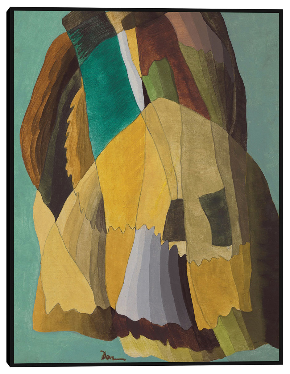 Cuadro decorativo Camino de la costa (1942) técnica mixta Formas