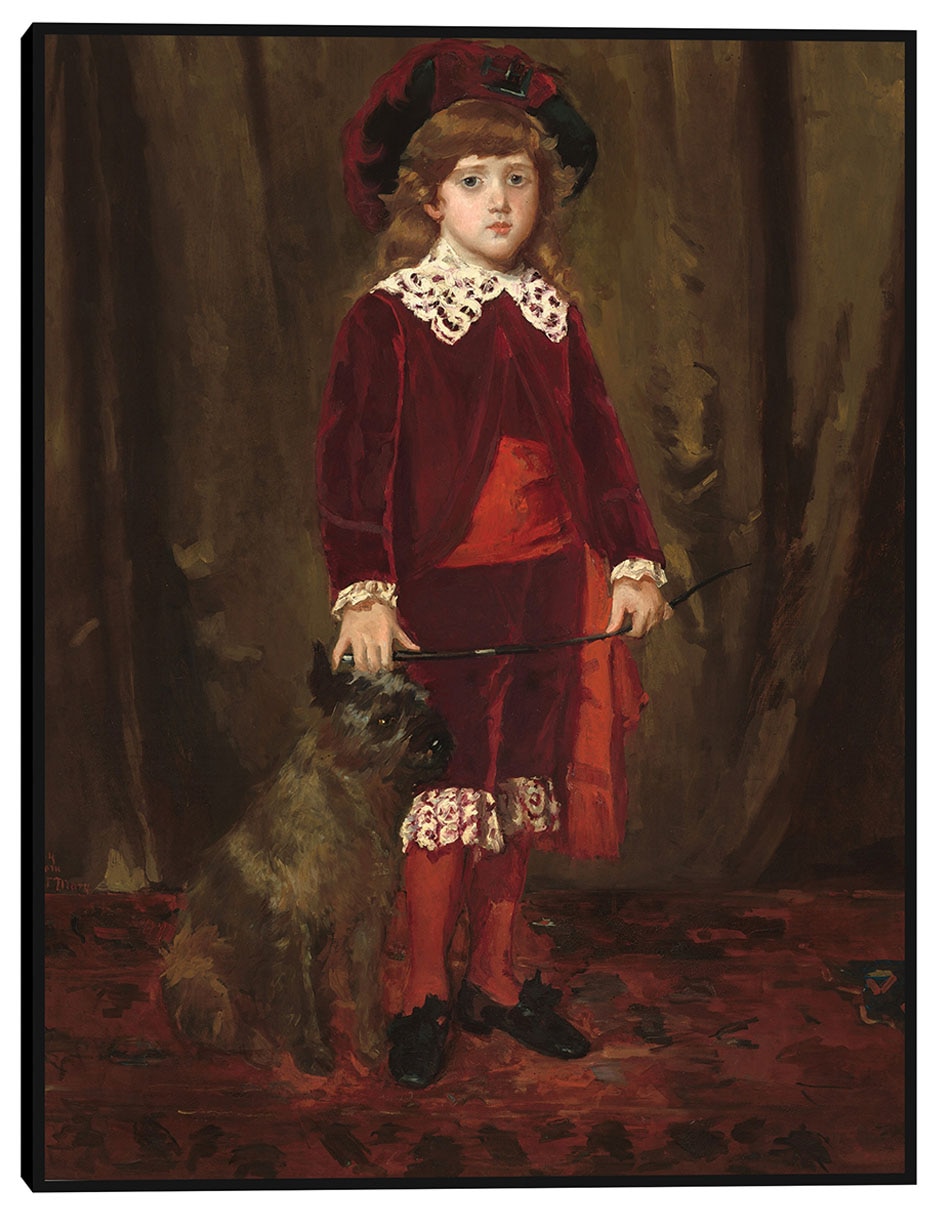 Cuadro decorativo Eddy Cassatt técnica mixta Retratos
