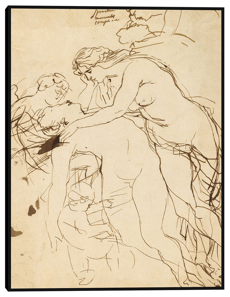 Cuadro decorativo Venus lamentando a Adonis (c. 1608-1612) técnica mixta Cuadro decorativo Venus lamentando a Adonis (c. 1608-1612) técnica mixta