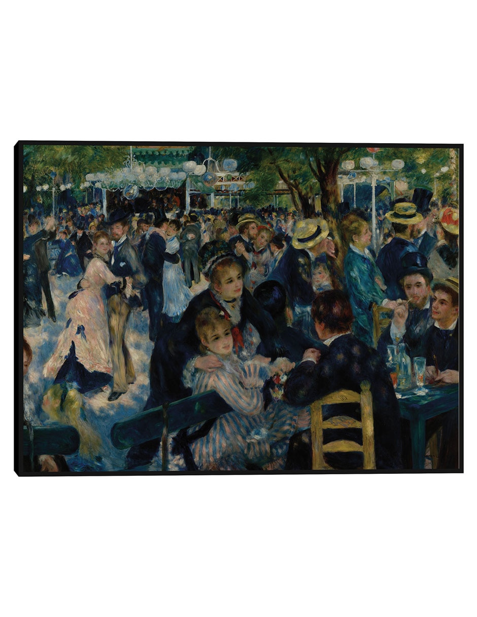 Cuadro decorativo Danza En Le Moulin De La Galette (1876) técnica mixta Danza Cuadro decorativo Danza En Le Moulin De La Galette (1876) técnica mixta Danza