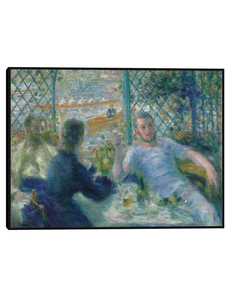 Cuadro decorativo Almuerzo en el Restaurante Fournaise (El almuerzo de los remeros) (1875) técnica mixta Café Cuadro decorativo Almuerzo en el Restaurante Fournaise (El almuerzo de los remeros) (1875) técnica mixta Café