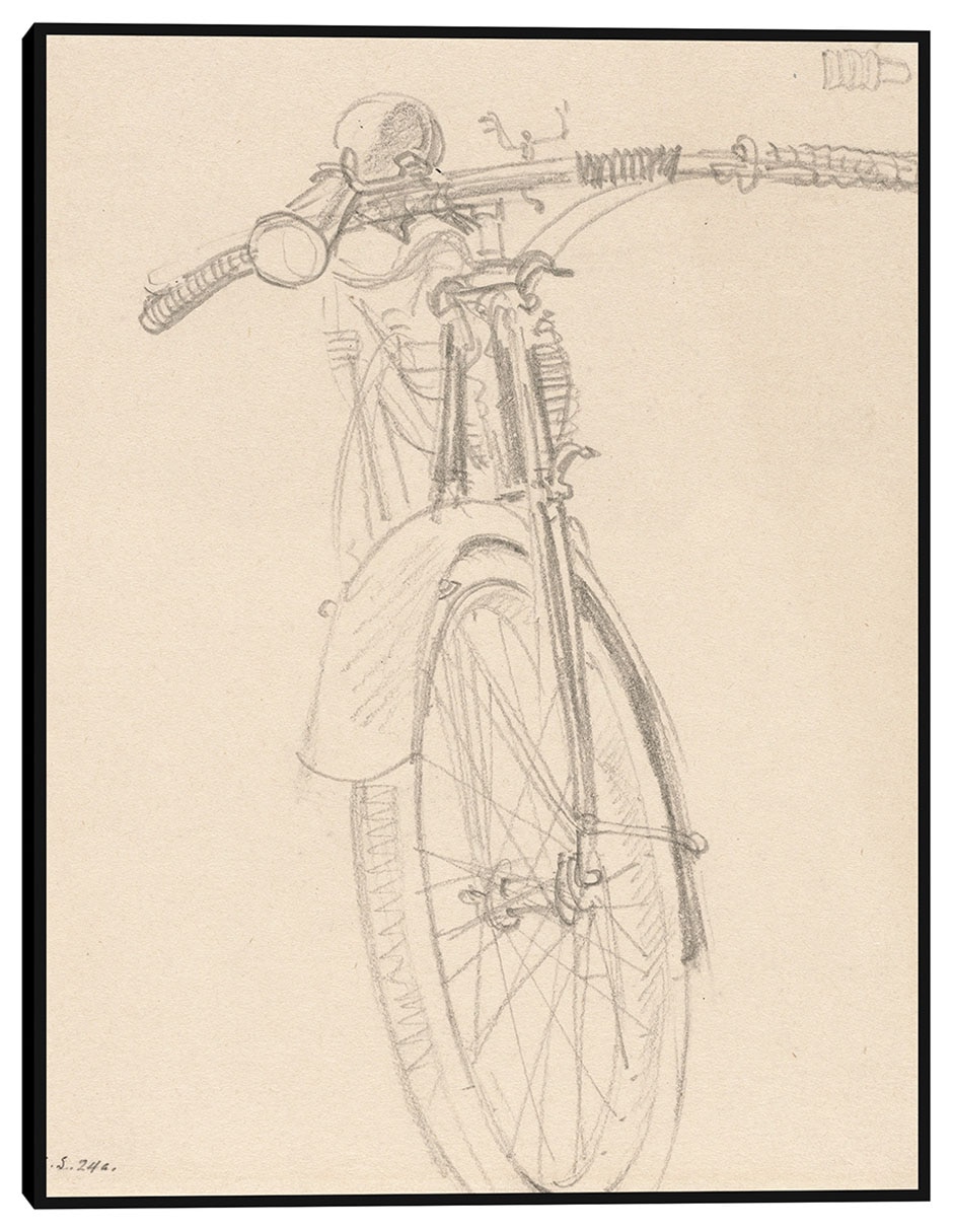 Cuadro decorativo Motocicleta (1918) técnica mixta Objetos Cuadro decorativo Motocicleta (1918) técnica mixta Objetos