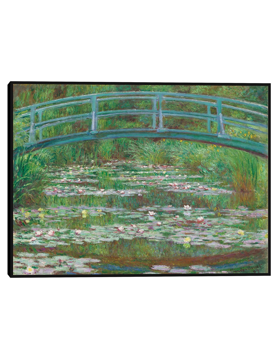 Cuadro decorativo La Pasarela Japonesa, 1899 técnica mixta Gente