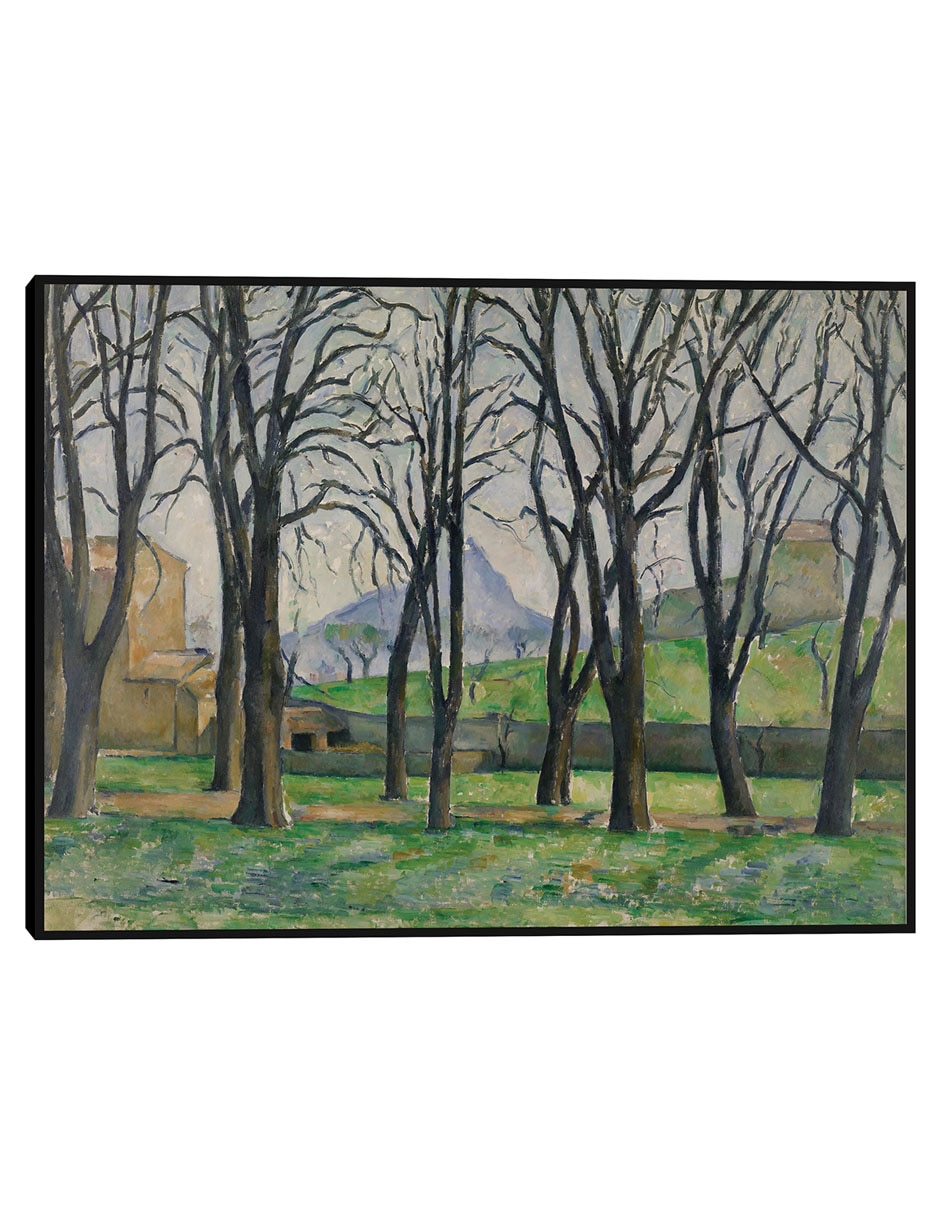 Cuadro decorativo Castaños En Jas De Bouffan (C. 1885-1886) técnica mixta Lagos