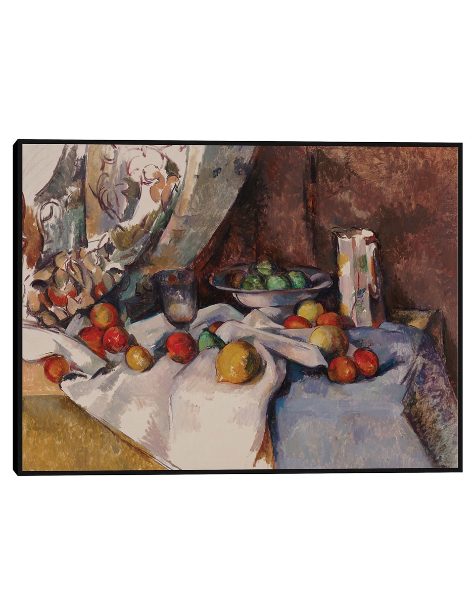 Cuadro decorativo Naturaleza Muerta Con Manzanas (De 1895 A 1898) técnica mixta Olas