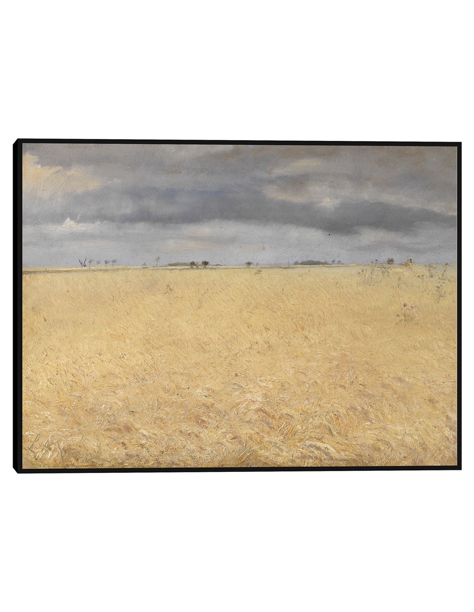 Cuadro decorativo Un Campo De Centeno Cerca De Ring Village (1887) técnica mixta Caminos