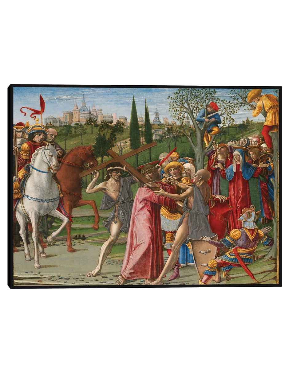 Cuadro decorativo Cristo Cargando La Cruz técnica mixta Deportes Cuadro decorativo Cristo Cargando La Cruz técnica mixta Deportes
