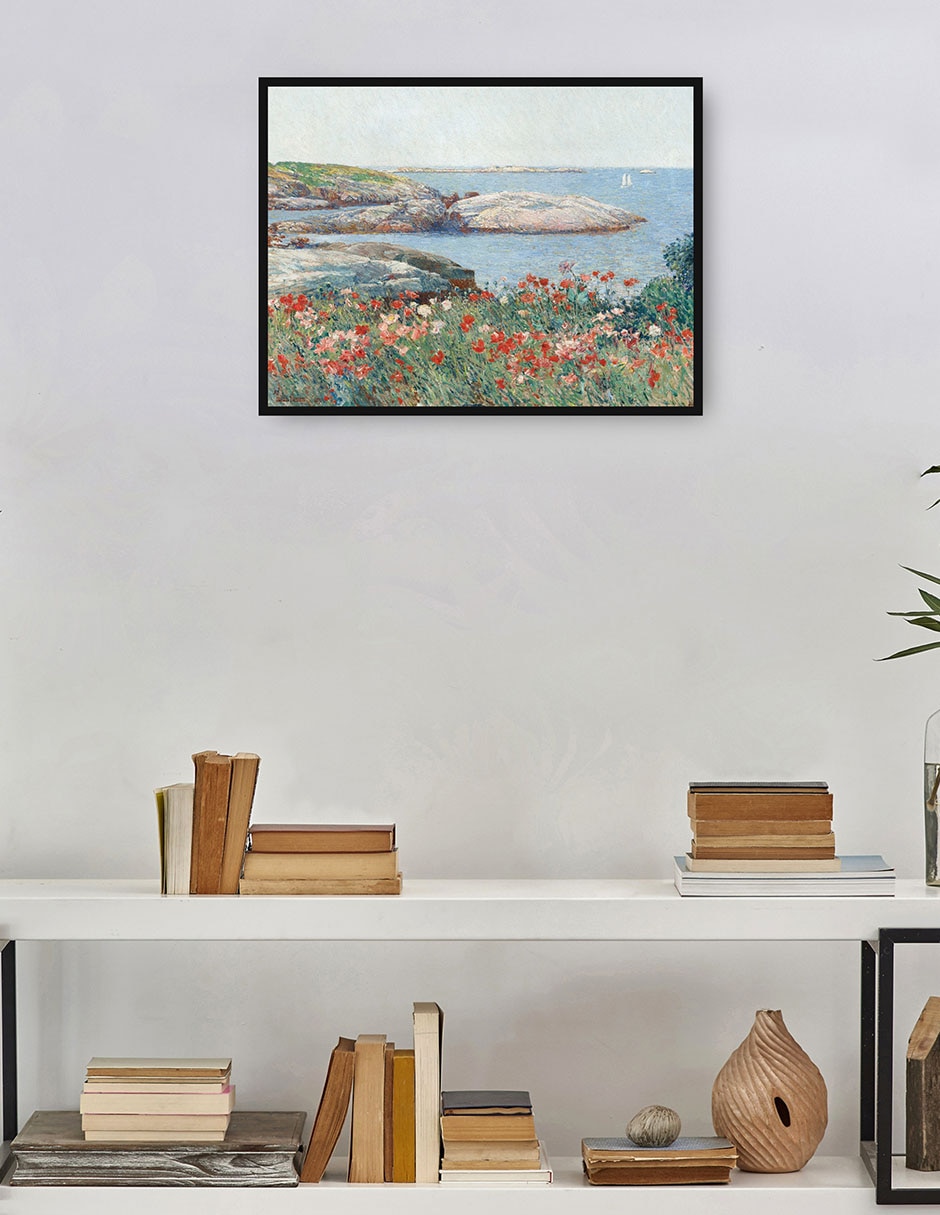 Cuadro decorativo Amapolas, Isles Of Shoals, 1891 técnica mixta Gente 4