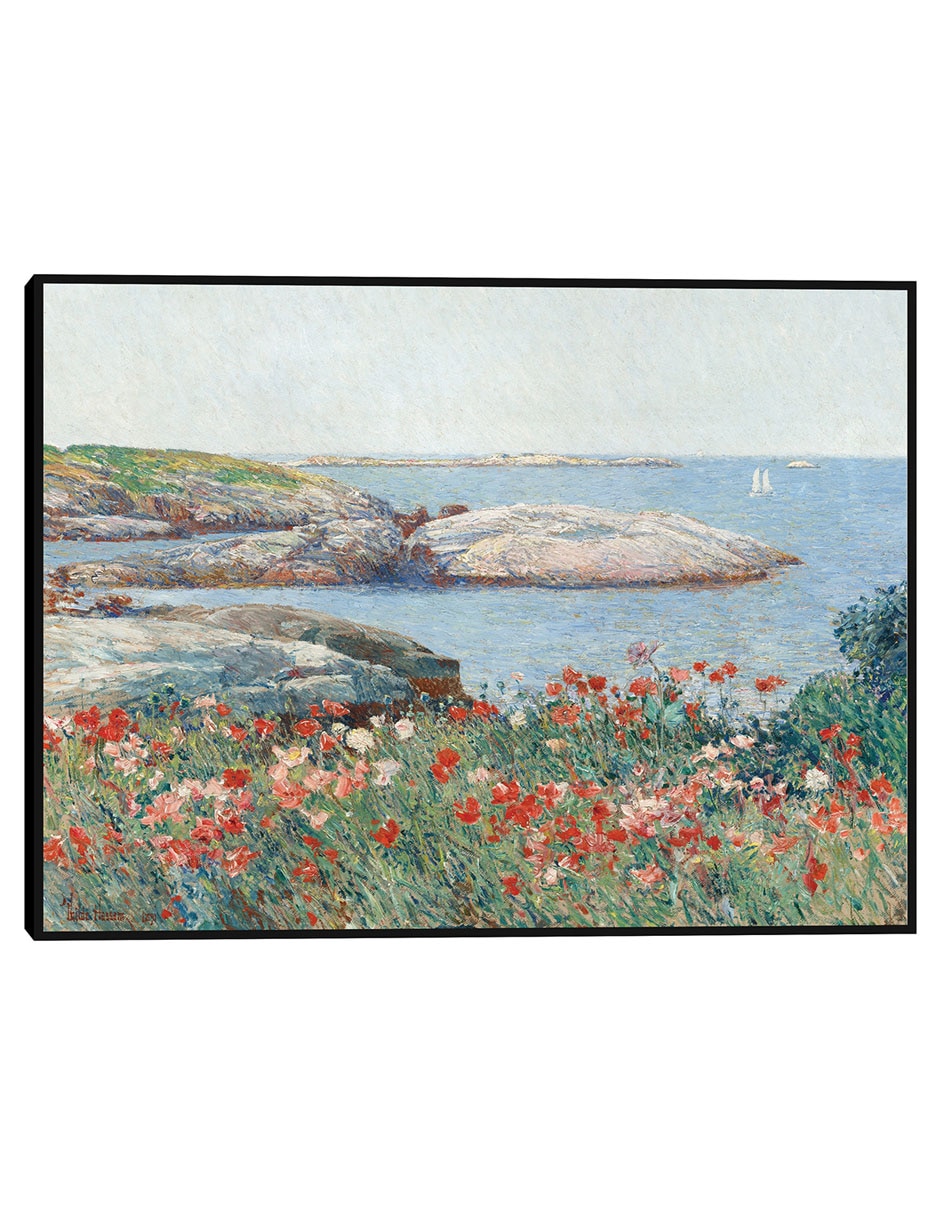 Cuadro decorativo Amapolas, Isles Of Shoals, 1891 técnica mixta Gente