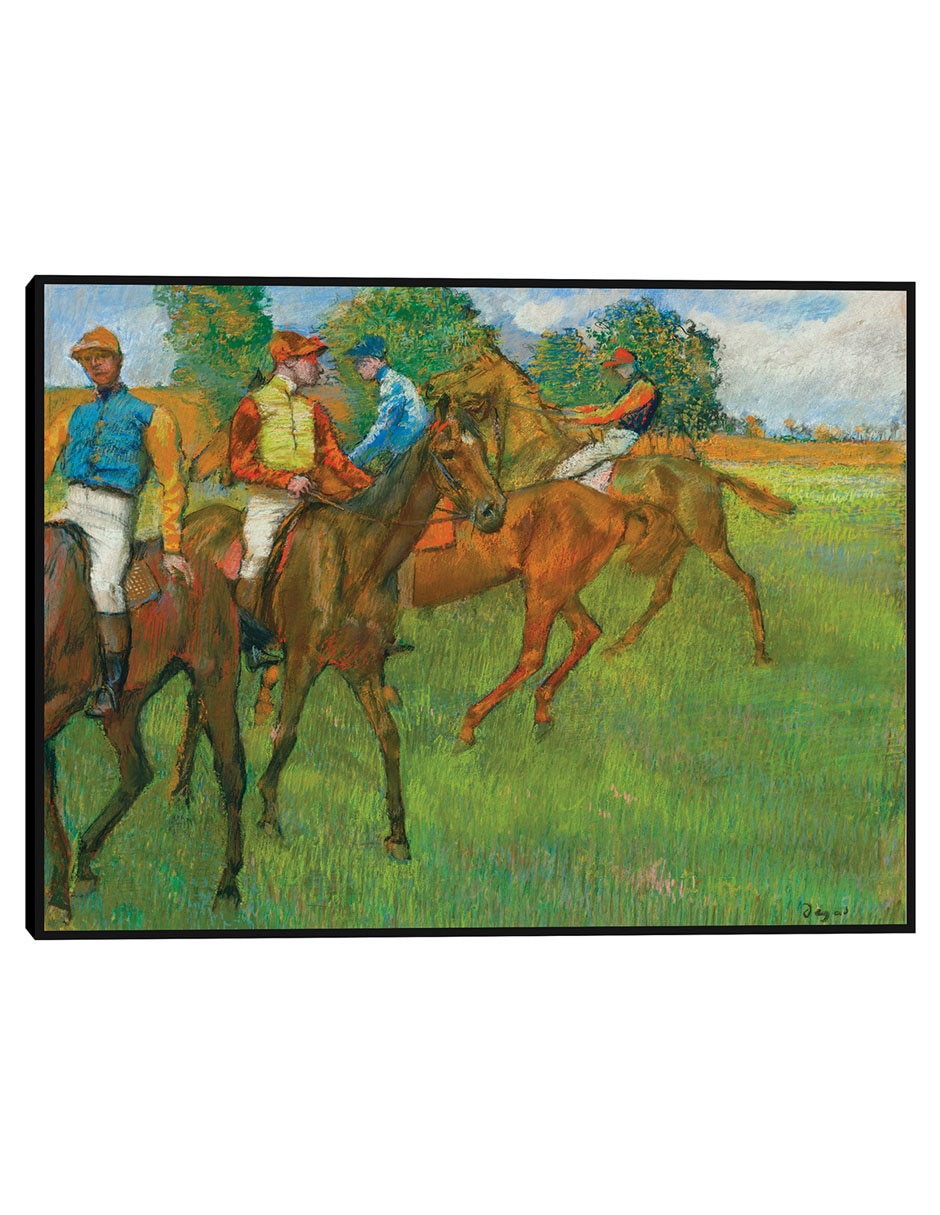 Cuadro decorativo Antes De La Carrera (1887-1889) técnica mixta Campos Cuadro decorativo Antes De La Carrera (1887-1889) técnica mixta Campos