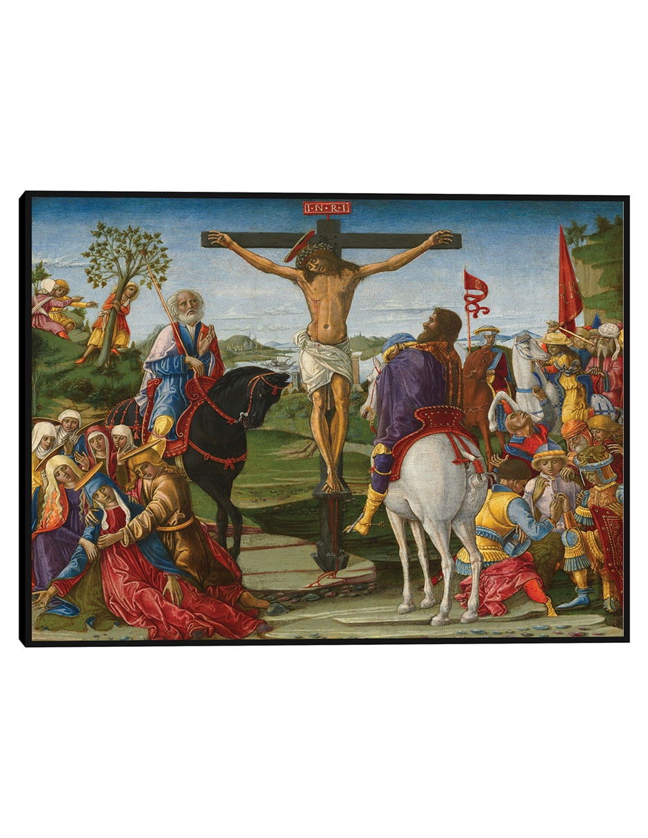 Cuadro decorativo La Crucifixión técnica mixta Inspiración Cuadro decorativo La Crucifixión técnica mixta Inspiración