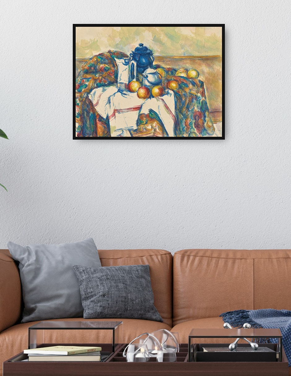 Cuadro decorativo Naturaleza Muerta Con Olla Azul (Alrededor De 1900-1906) técnica mixta Obras 4