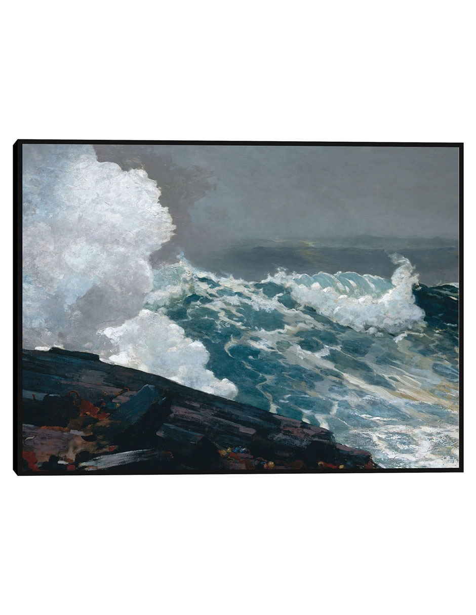 Cuadro decorativo Noreste (1895) técnica mixta Playas Cuadro decorativo Noreste (1895) técnica mixta Playas