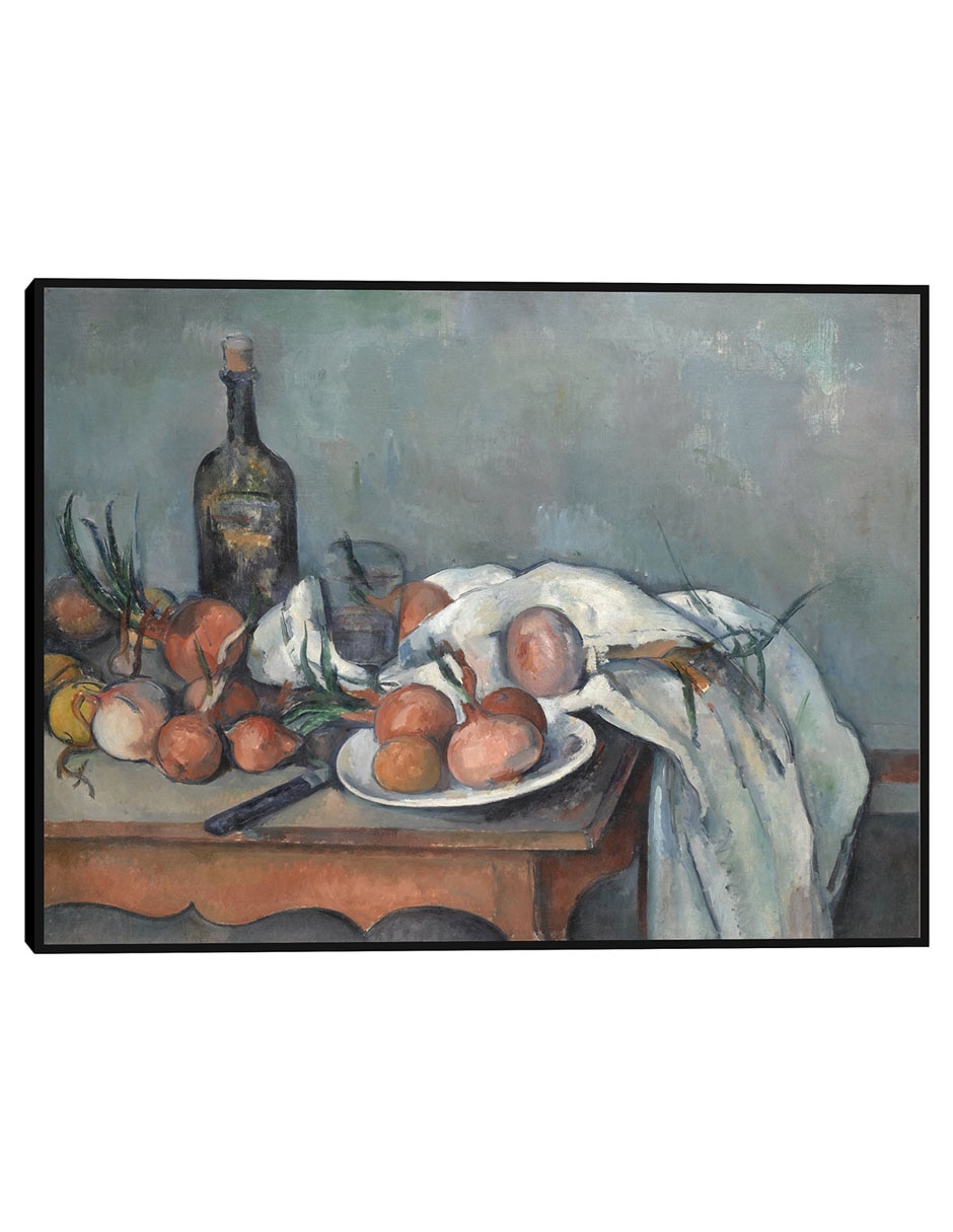 Cuadro decorativo Naturaleza Muerta Con Cebollas (1896 - 1898) técnica mixta Navegación
