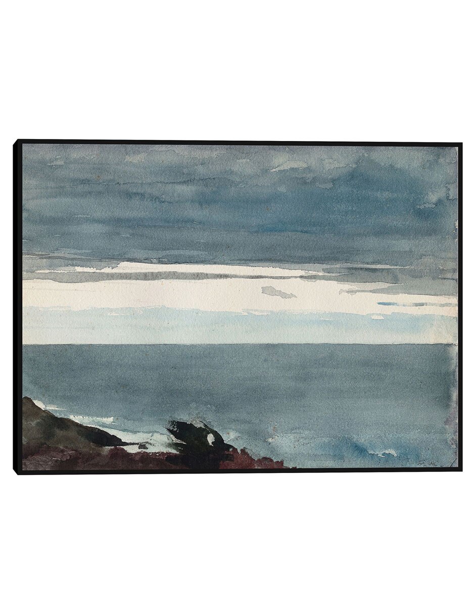 Cuadro decorativo El Cuello De Prout, Tarde (1894) técnica mixta Olas Cuadro decorativo El Cuello De Prout, Tarde (1894) técnica mixta Olas