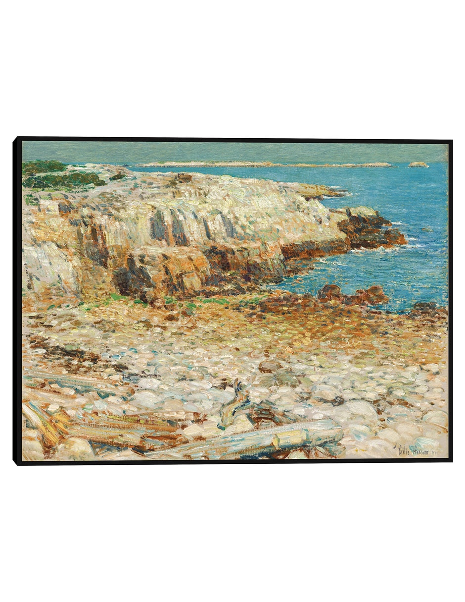 Cuadro decorativo Un Promontorio Del Noreste, 1901 técnica mixta Islotes