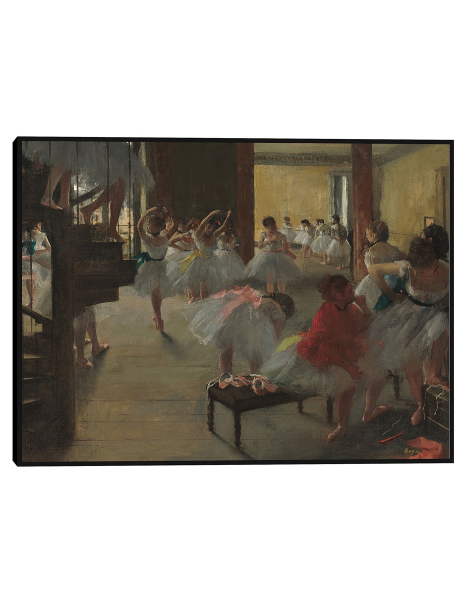 Cuadro decorativo La Clase De Baile, C. 1873 técnica mixta Obras Cuadro decorativo La Clase De Baile, C. 1873 técnica mixta Obras