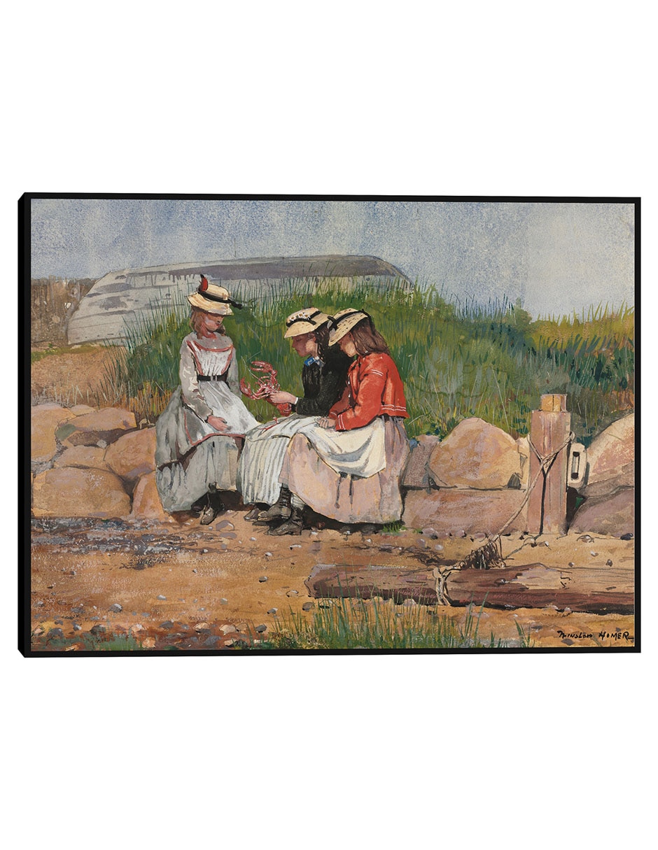 Cuadro decorativo La Hija De Un Pescador (1873) técnica mixta Deportes Cuadro decorativo La Hija De Un Pescador (1873) técnica mixta Deportes