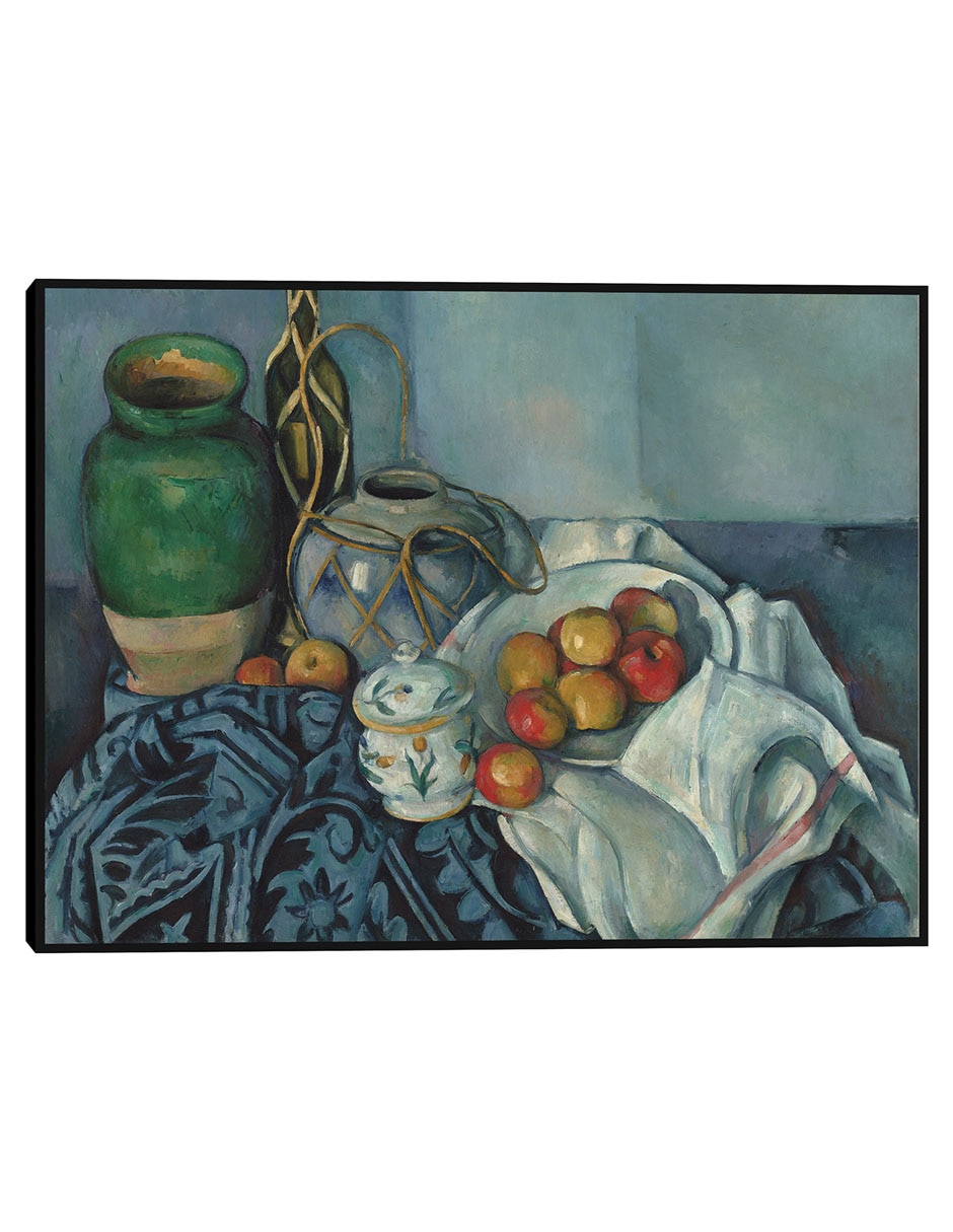 Cuadro decorativo Naturaleza Muerta Con Manzanas (1893-1894) técnica mixta Playas Cuadro decorativo Naturaleza Muerta Con Manzanas (1893-1894) técnica mixta Playas