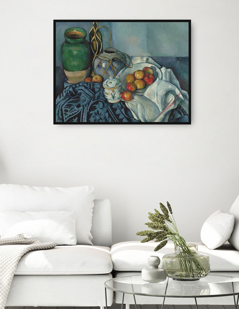 Cuadro decorativo Naturaleza Muerta Con Manzanas (1893-1894) técnica mixta Playas 4