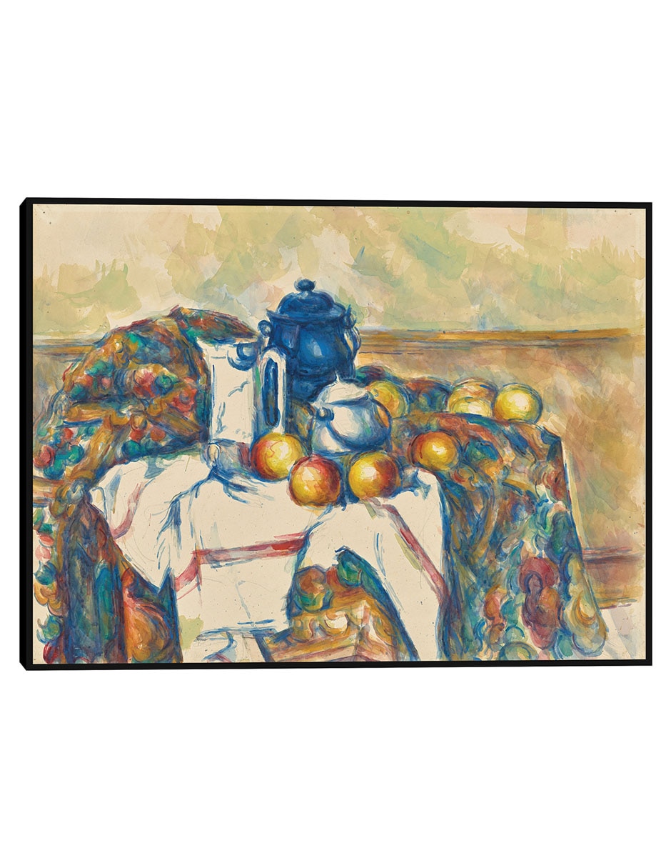 Cuadro decorativo Naturaleza Muerta Con Olla Azul (Alrededor De 1900-1906) técnica mixta Obras Cuadro decorativo Naturaleza Muerta Con Olla Azul (Alrededor De 1900-1906) técnica mixta Obras