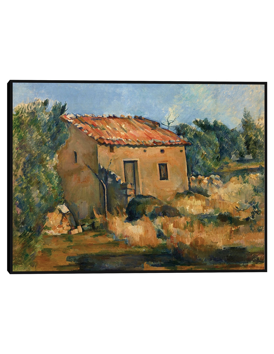 Cuadro decorativo Casa Abandonada Cerca De Aix-En-Provence (1885-1887) técnica mixta Obras Cuadro decorativo Casa Abandonada Cerca De Aix-En-Provence (1885-1887) técnica mixta Obras