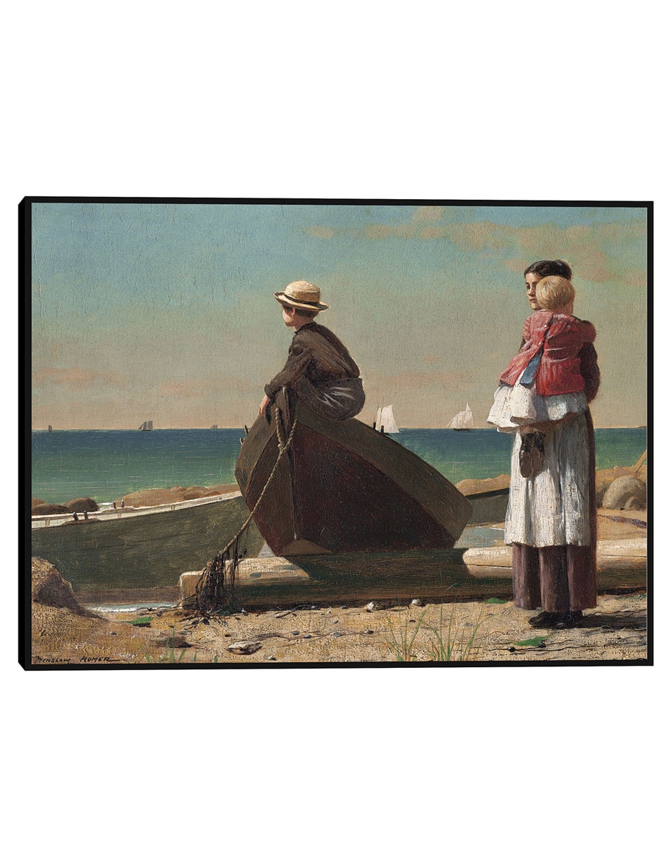 Cuadro decorativo Peligro (1883-1887) técnica mixta Campos 1