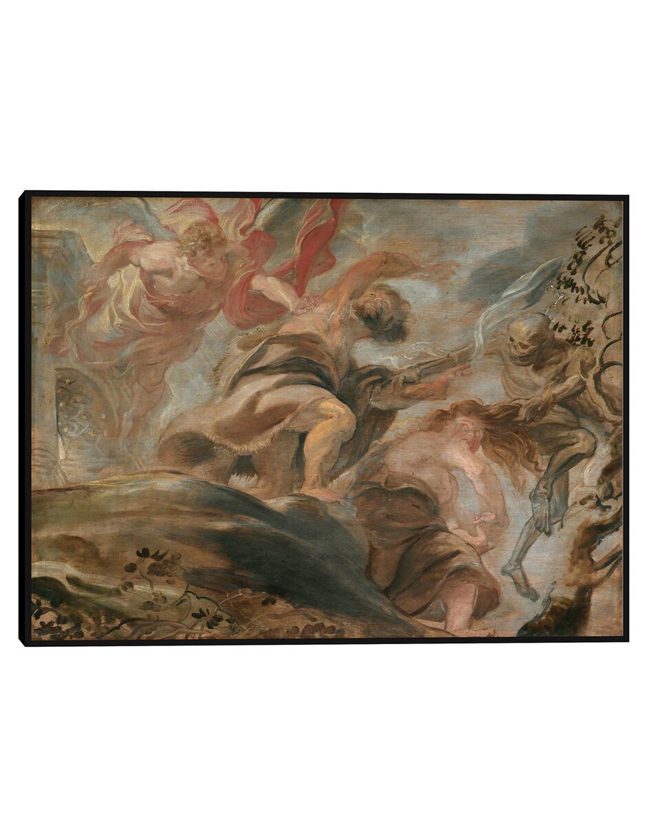 Cuadro decorativo El Juicio De Salomón (1617) técnica mixta Montañas Cuadro decorativo El Juicio De Salomón (1617) técnica mixta Montañas