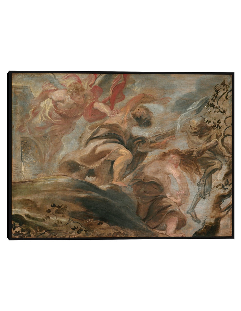 Cuadro decorativo El Juicio De Salomón (1617) técnica mixta Montañas Cuadro decorativo El Juicio De Salomón (1617) técnica mixta Montañas