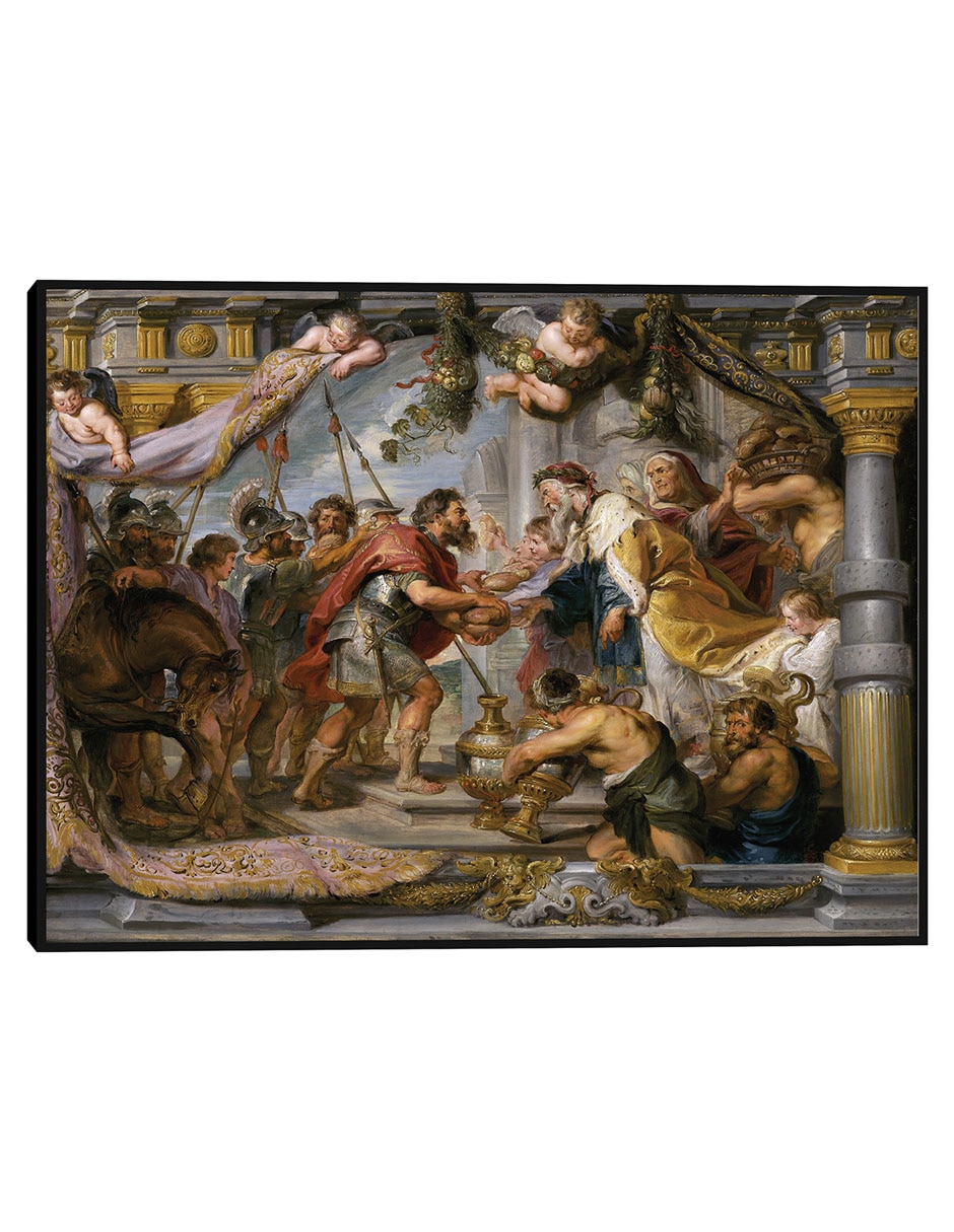 Cuadro decorativo Jarra De Gres (1893-1894) técnica mixta Figuras Celestiales