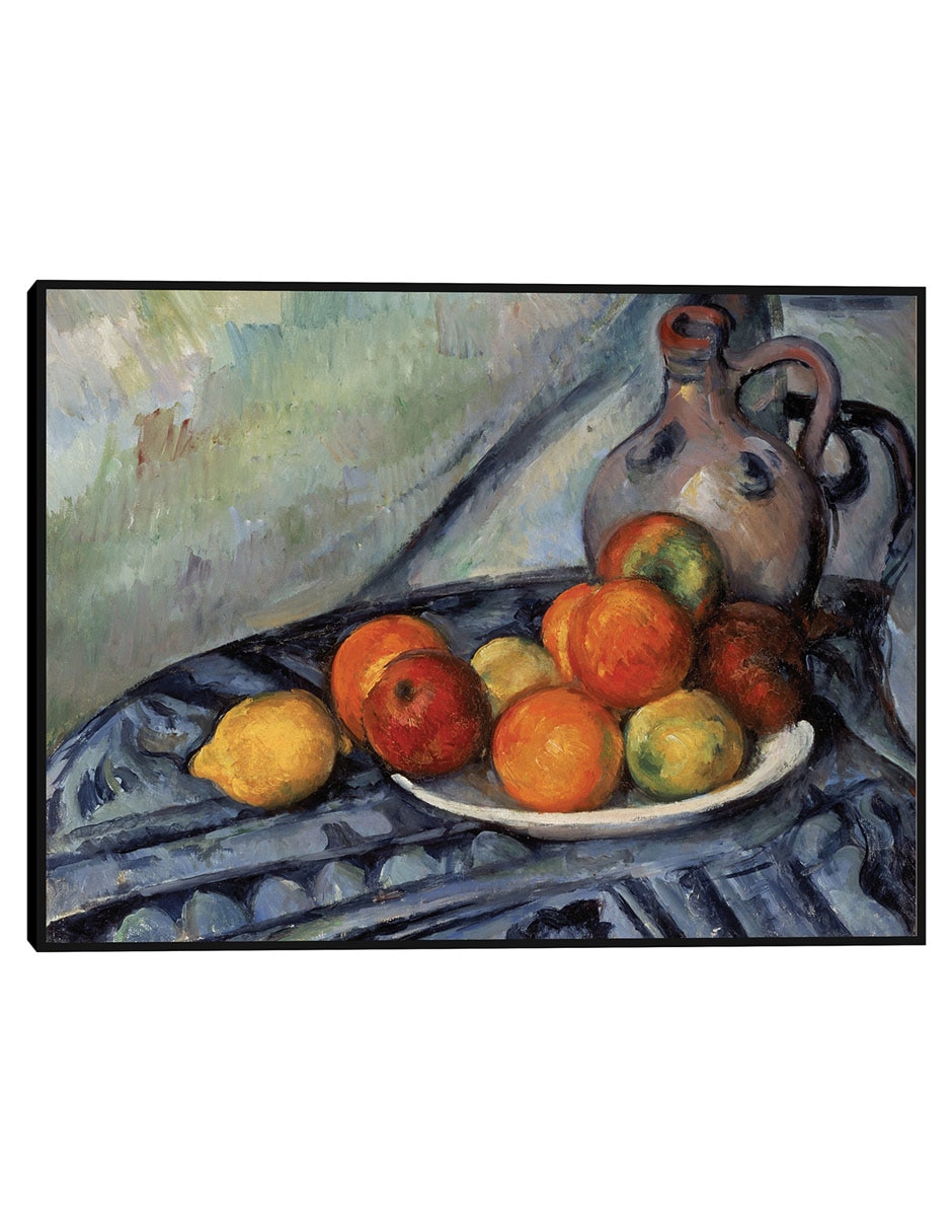 Cuadro decorativo Naturaleza Muerta Con Flores Y Frutas (Entre 1888 Y 1890) técnica mixta Obras