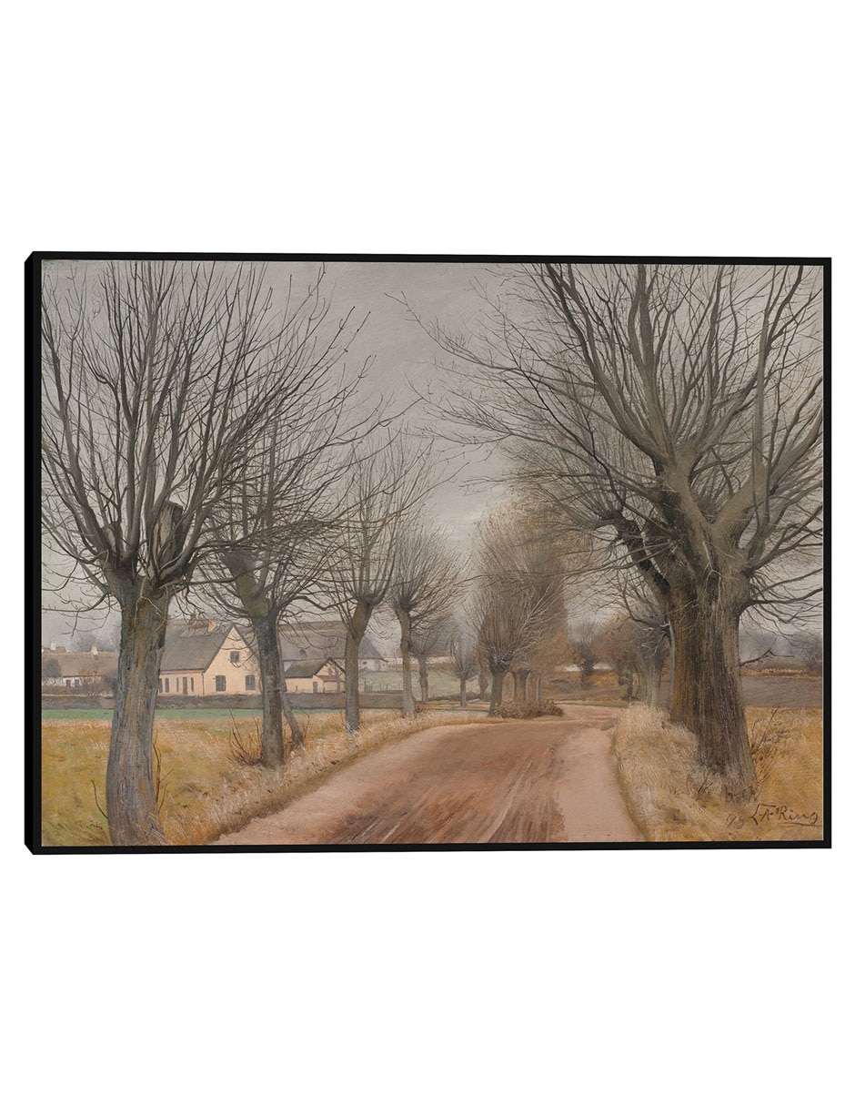 Cuadro decorativo Un Camino Sinuoso (1893) técnica mixta Bocetos Cuadro decorativo Un Camino Sinuoso (1893) técnica mixta Bocetos