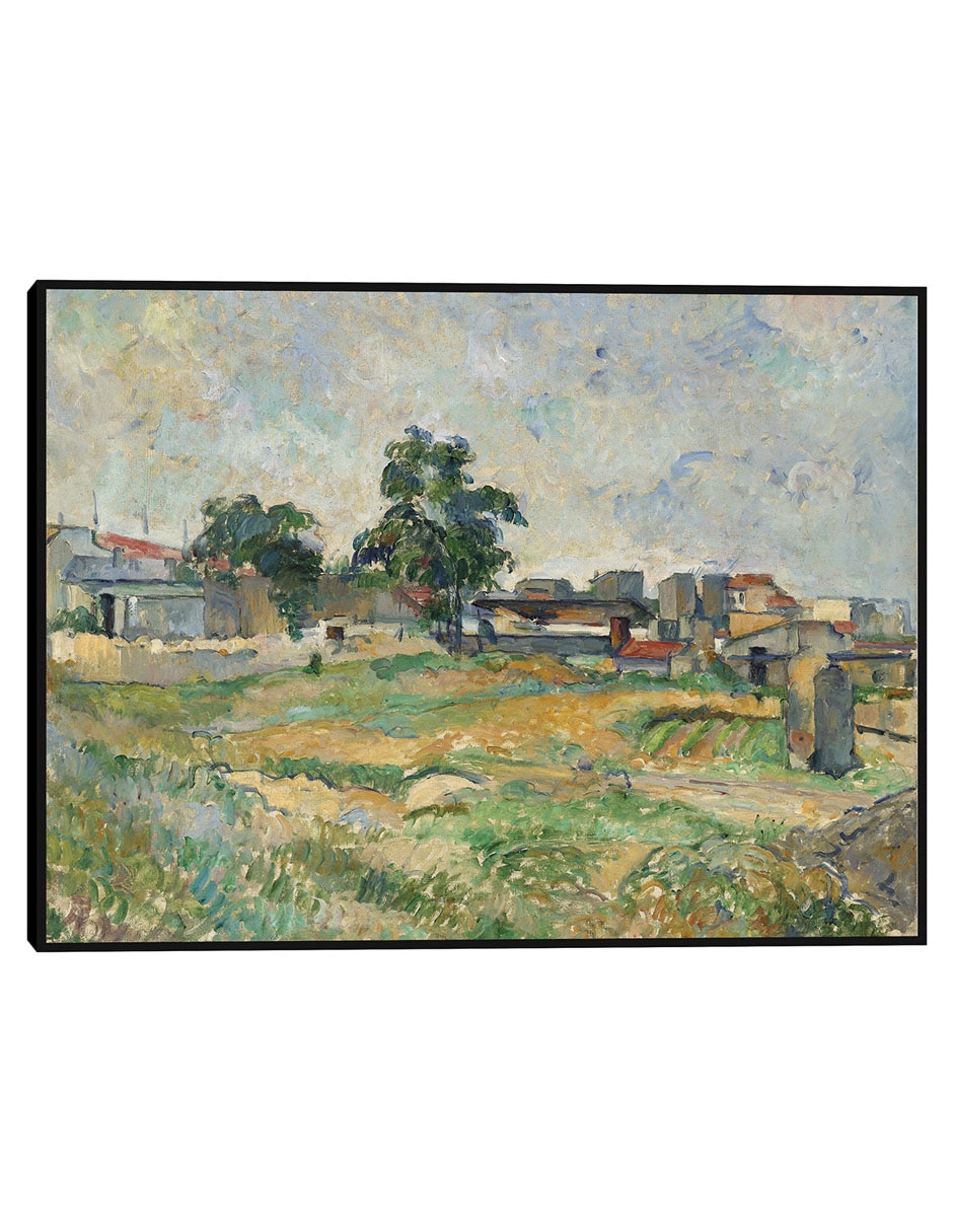 Cuadro decorativo Mont Sainte-Victoire Y El Viaducto Del Arco Del Valle Del Río (1882-1885) técnica mixta Obras Cuadro decorativo Mont Sainte-Victoire Y El Viaducto Del Arco Del Valle Del Río (1882-1885) técnica mixta Obras