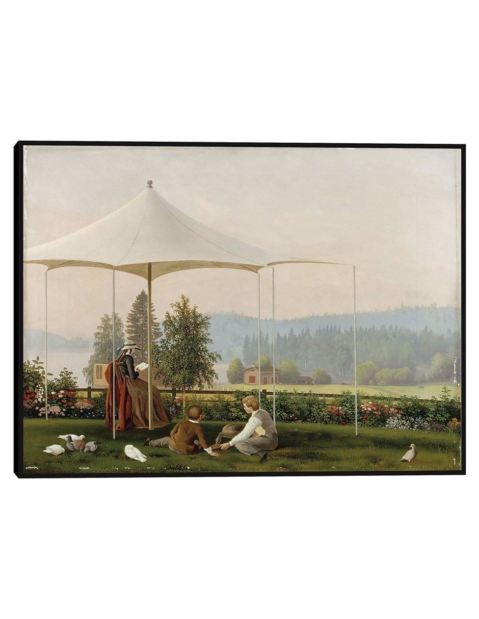 Cuadro decorativo Paisaje Cerca De París (C. 1876) técnica mixta Aves Silvestres Cuadro decorativo Paisaje Cerca De París (C. 1876) técnica mixta Aves Silvestres