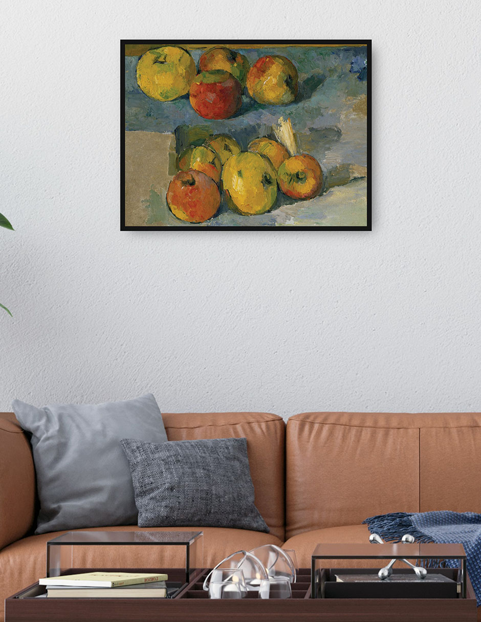 Cuadro decorativo La Cesta De Manzanas (1893) técnica mixta Obras 4