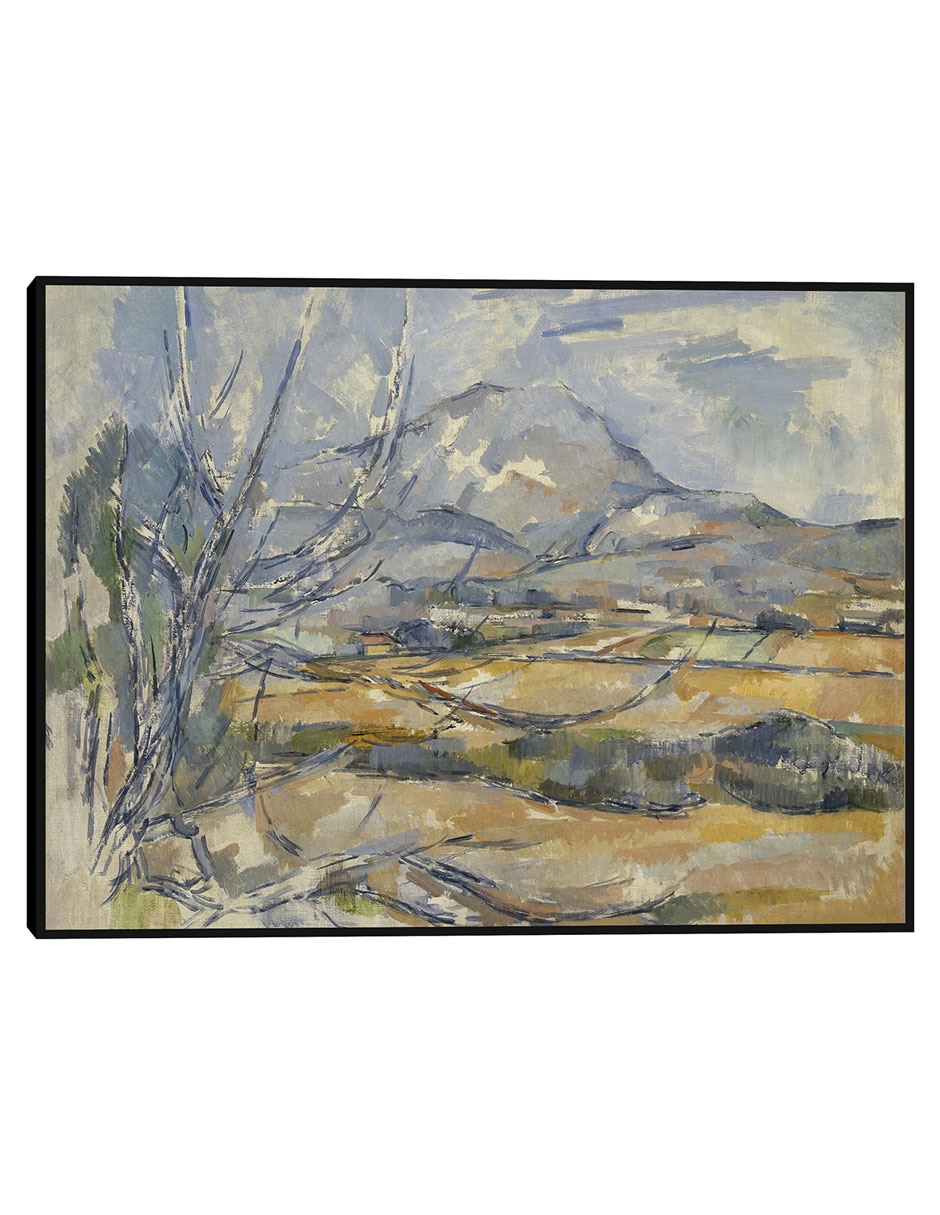 Cuadro decorativo Castillo Negro Y Mont Sainte-Victoire, C. 1890-1895 técnica mixta Navegación Cuadro decorativo Castillo Negro Y Mont Sainte-Victoire, C. 1890-1895 técnica mixta Navegación