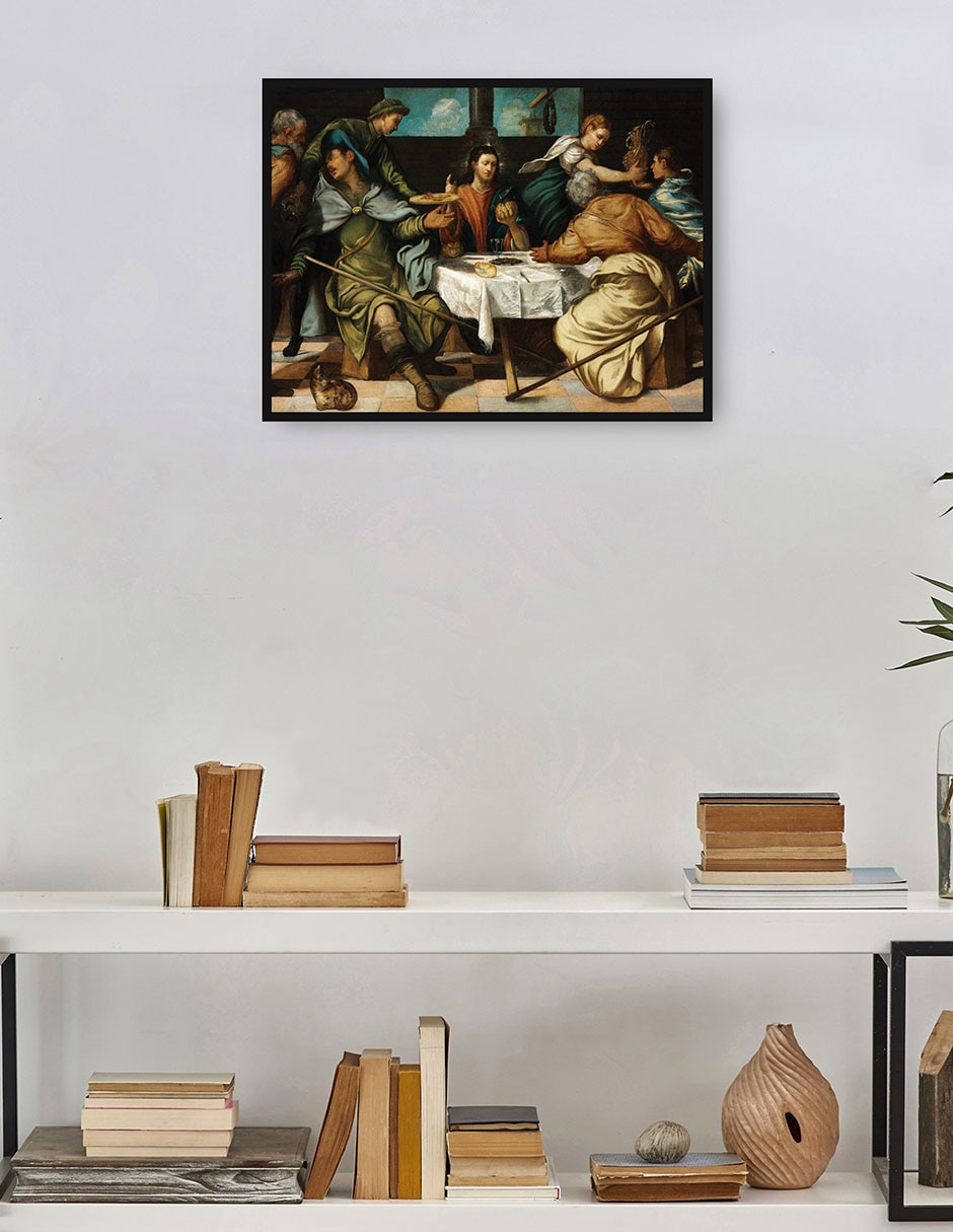 Cuadro decorativo Fruta Y Una Jarra Sobre Una Mesa (Hacia 1890) técnica mixta Figuras Celestiales 4
