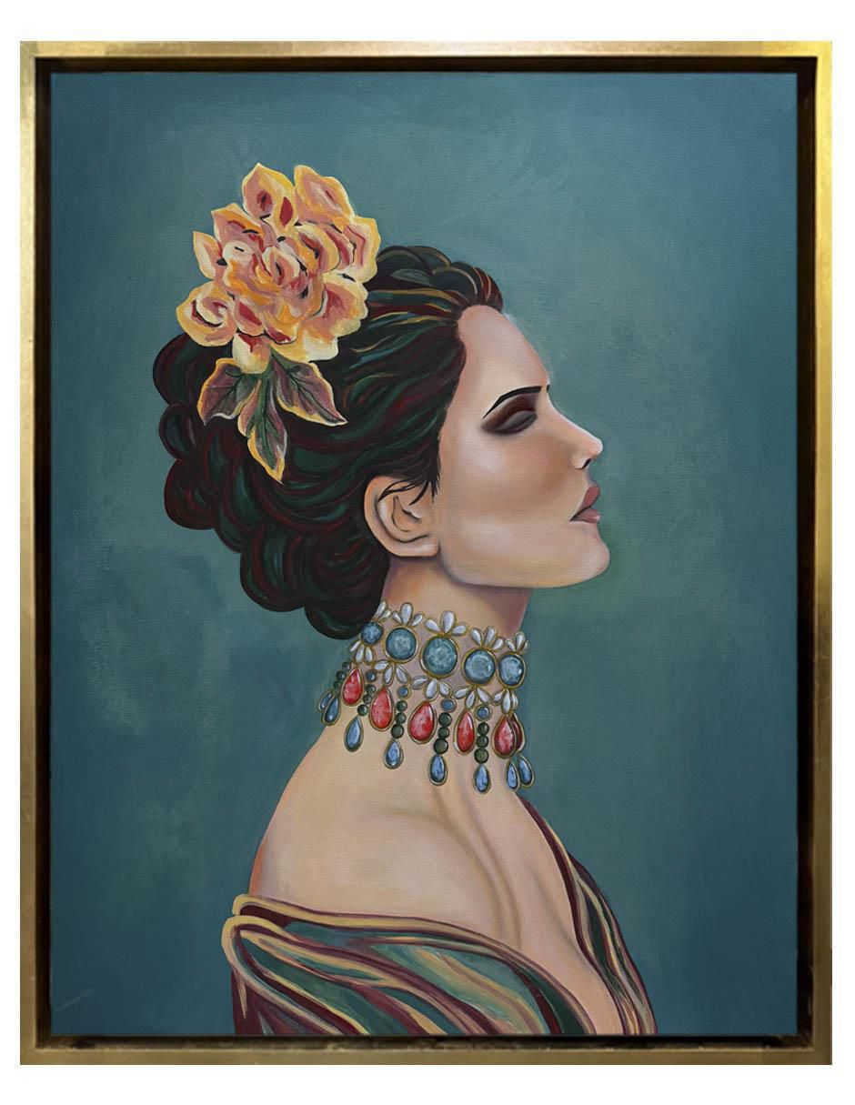 Pintura Carlota técnica acrílico Pintura Carlota técnica acrílico