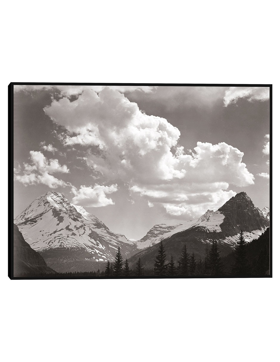Cuadro decorativo Parque Nacional Los Glaciares, Montana técnica mixta Nubes