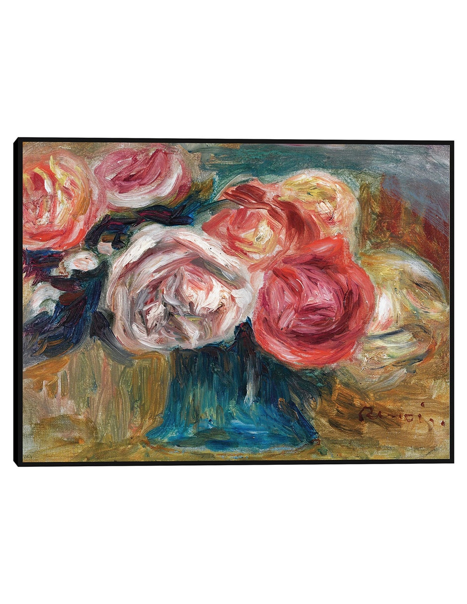 Cuadro decorativo Ramo De Rosas En Un Jarrón técnica mixta Floreros Cuadro decorativo Ramo De Rosas En Un Jarrón técnica mixta Floreros