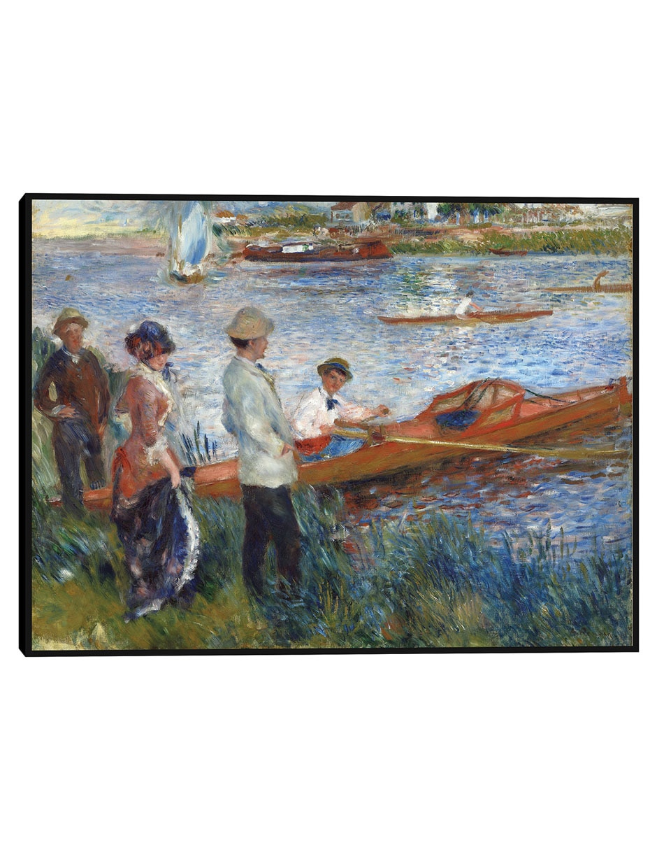 Cuadro decorativo Remeros en Chatou (1879) técnica mixta Ríos Cuadro decorativo Remeros en Chatou (1879) técnica mixta Ríos